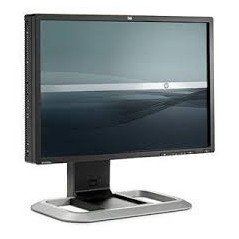 Brugte computerskærme - HP 24-tommers LCD-skærm af ældre model (brugt)