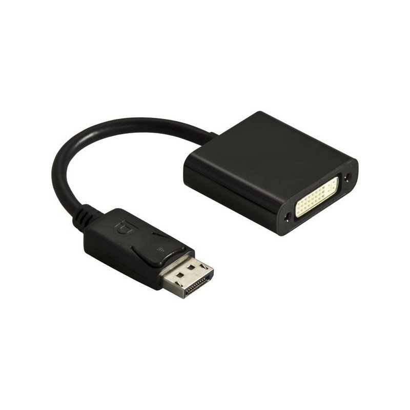 Skærmkabel & skærmadapter - DisplayPort til DVI-mellemstik