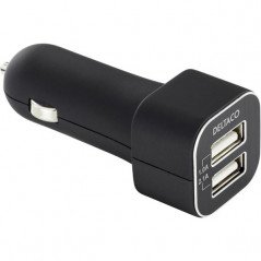 Opladere og kabler - Bil oplader med 2 USB-stik
