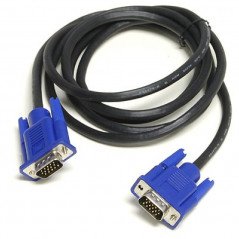 Tillbehör begagnat - VGA-kabel 1.5 till 2 meter (beg)