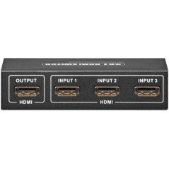 Skærmkabel & skærmadapter - Goobay HDMI Switch med fjernbetjening