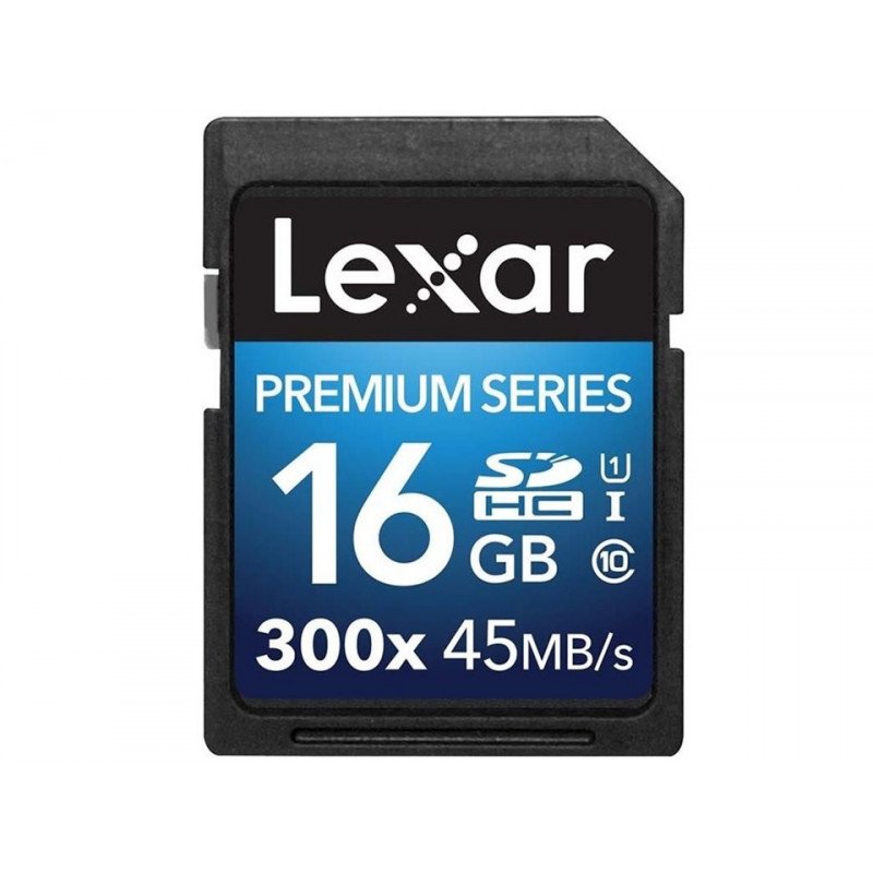 Hukommelseskort - Lexar SDHC-hukommelseskort 16 GB (klasse 10)