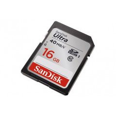 Hukommelseskort - Sandisk Ultra SDHC hukommelseskort 16GB (Class 10)