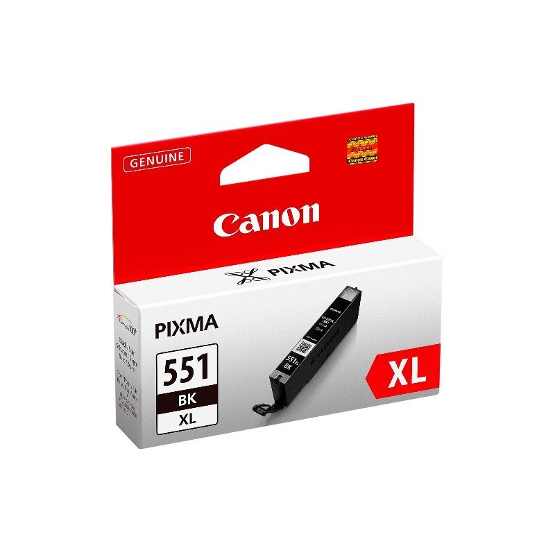 Printertilbehør - XL blækpatron Canon CLI-551XL til Pixma Black