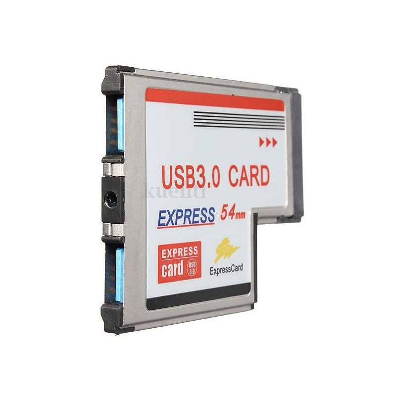 Øvrigt tilbehør - ExpressCard 54 USB 3.0-kort