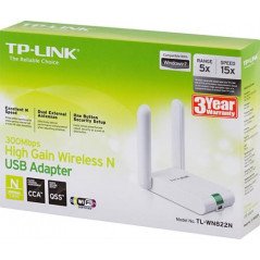 Trådløst netværkskort - TP-Link trådlöst externt nätverkskort 300 Mbit/s