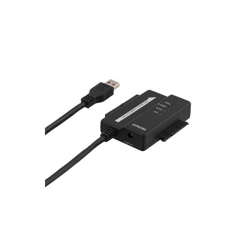 Dockningsstation för hårddisk - USB 3.0-adapter för intern SATA-hårddisk och IDE-hårddisk