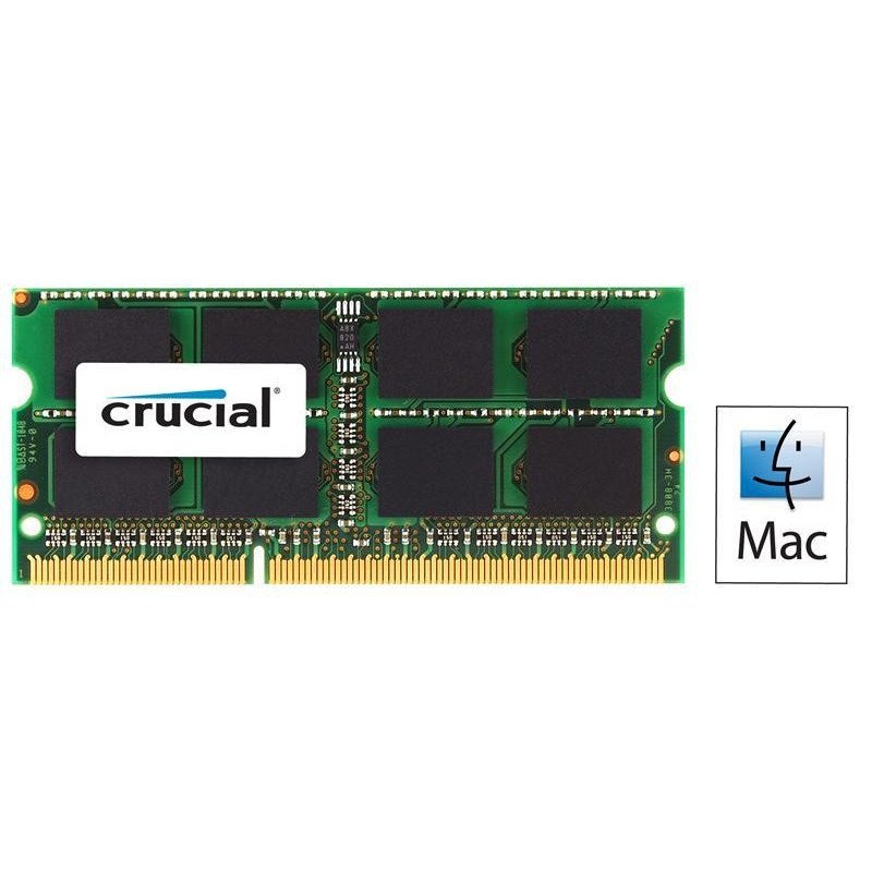 Komponenter - Crucial DDR3 PC8500/1066MHz 4GB CL7 SODIMM Mac