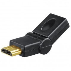 Skärmkabel & skärmadapter - Vinklad HDMI-adapter från HAMA