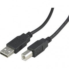 USB-kabel til printere - USB-A 2.0 till USB-B printer kabel
