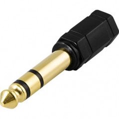 Ljudkabel & ljudadapter - Adapter 3.5 mm till 6.3 mm