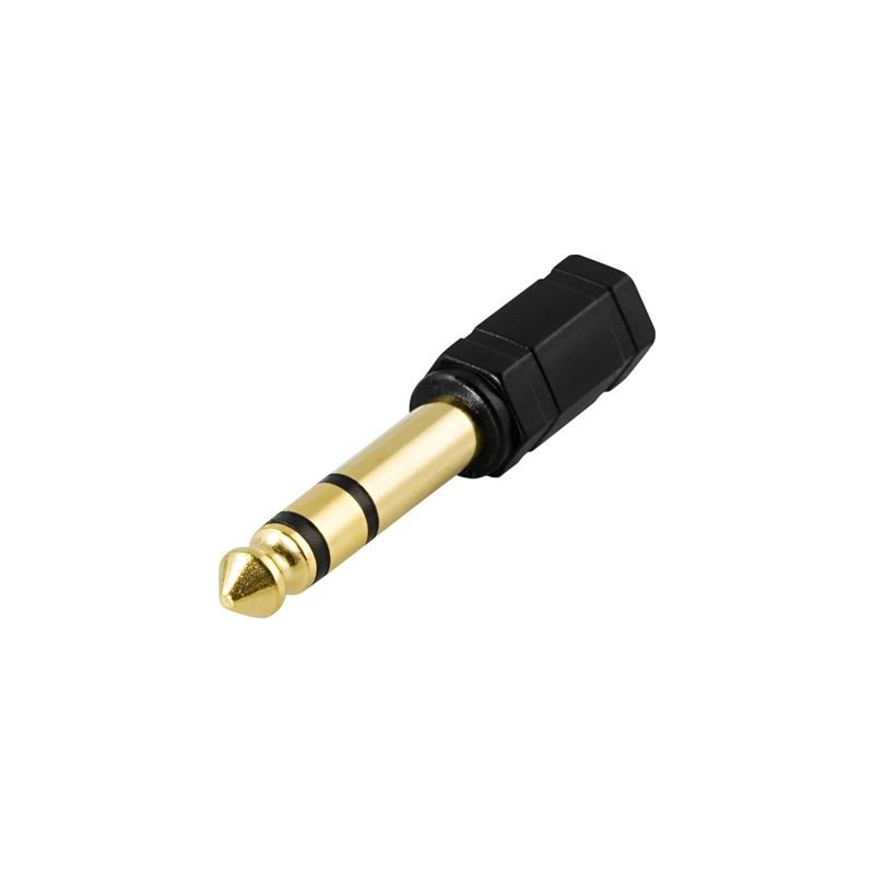 Ljudkabel & ljudadapter - Adapter 3.5 mm till 6.3 mm