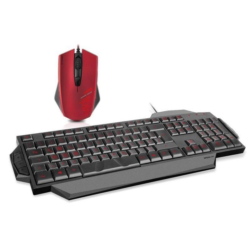 Gaming-mus - SpeedLink gaming-kit med tastatur og mus