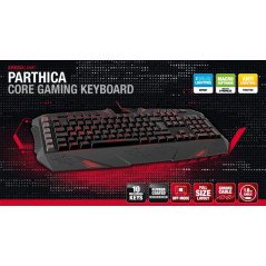 Wired Keyboards - SpeedLink Parthica Core bakgrundsbelyst tangentbord