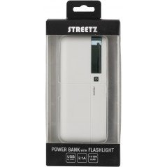 Portable batterier - Powerbank 10000mAh STREETZ