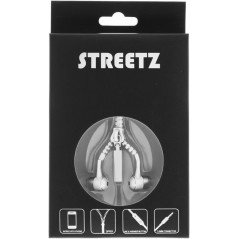 In-ear - Zipper In-ear-headset från Streetz Vit
