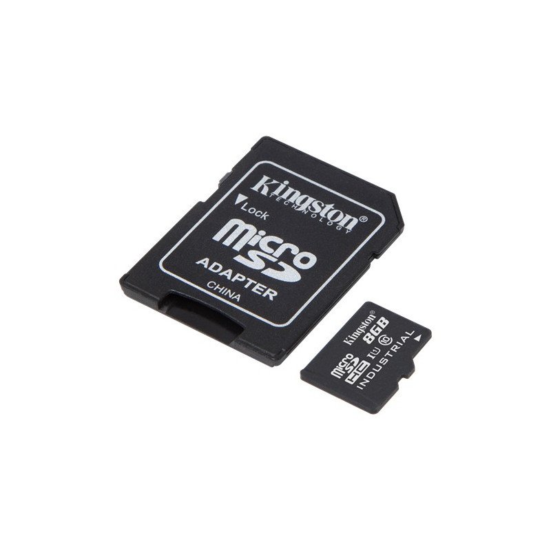 Minneskort - Kingston microSDHC + SDHC 8GB (Class 10)