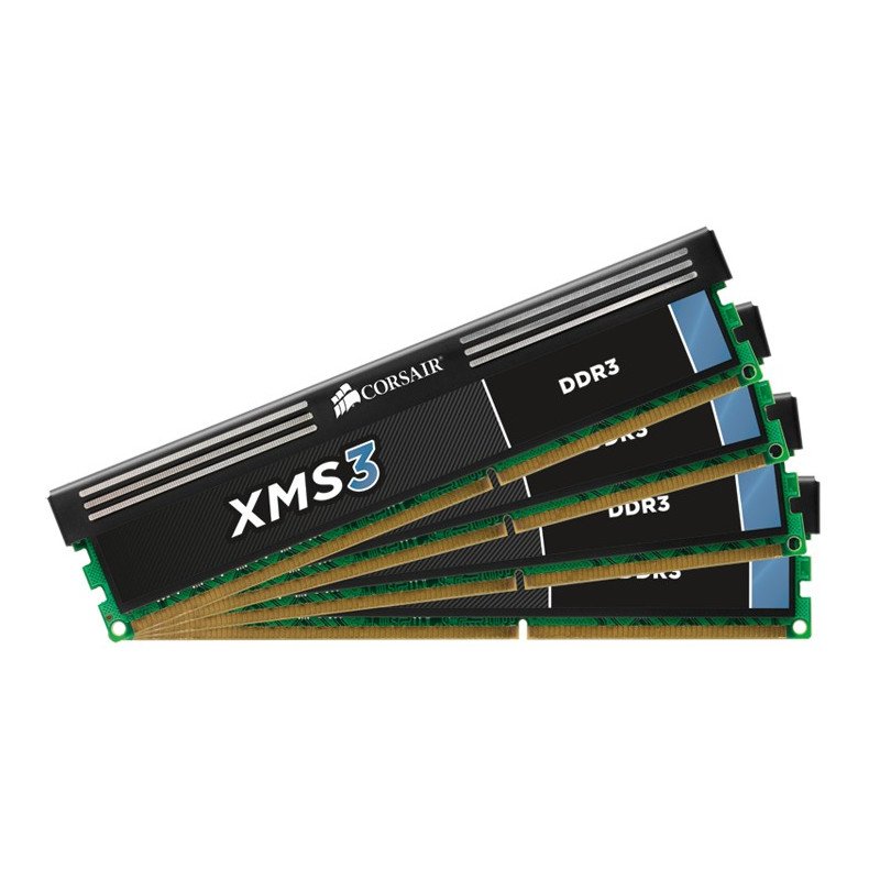 Komponenter - 4GB Corsair XMS3 RAM-minne till stationär dator (beg)