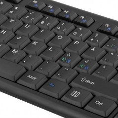 Trådløse tastaturer - Deltaco trådløst tastatur og mus
