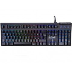 Gamingtastaturer - QPAD MK-90 RGB mekanisk tastatur