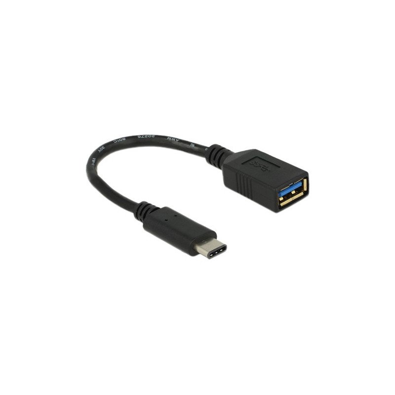 USB-C - USB Typ C hane till USB Typ A hona adapter, USB 3.1