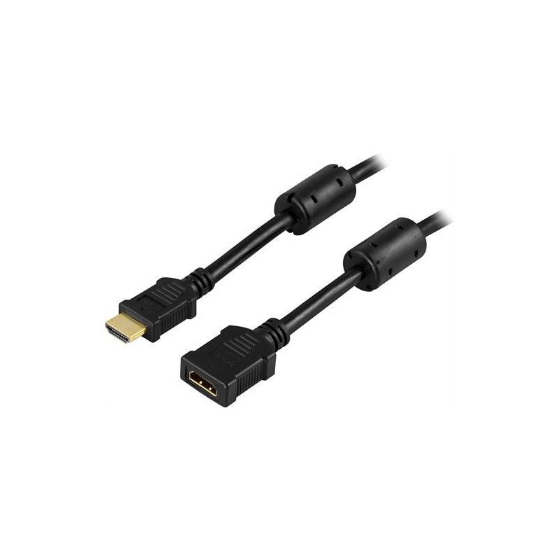 Skärmkabel & skärmadapter - HDMI-förlängningskabel 2m