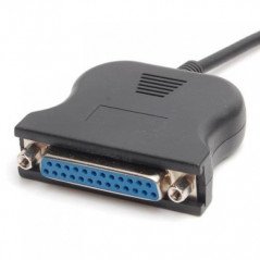 USB-kablar & USB-hubb - USB till 25-pins parallellport adapter