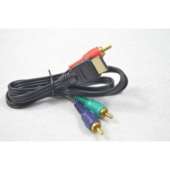 Skærmkabel & skærmadapter - HDMI-hane-till-3RCA-hane-ljud- och bildkabel (1m, V1.3)