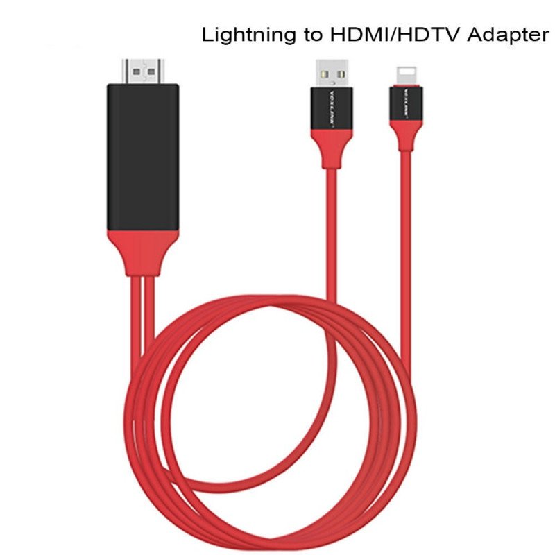 Surfplattetillbehör - Lightning till HDMI adapter