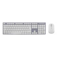 Trådløse tastaturer - Deltaco trådløst sæt med tastatur og mus