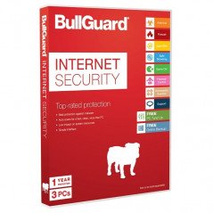 Antivirus - Bullguard Internet Security 3 användare i 1 år