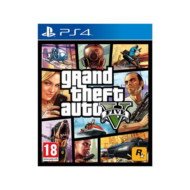 Spel & minispel - Grand Theft Auto V till Playstation 4