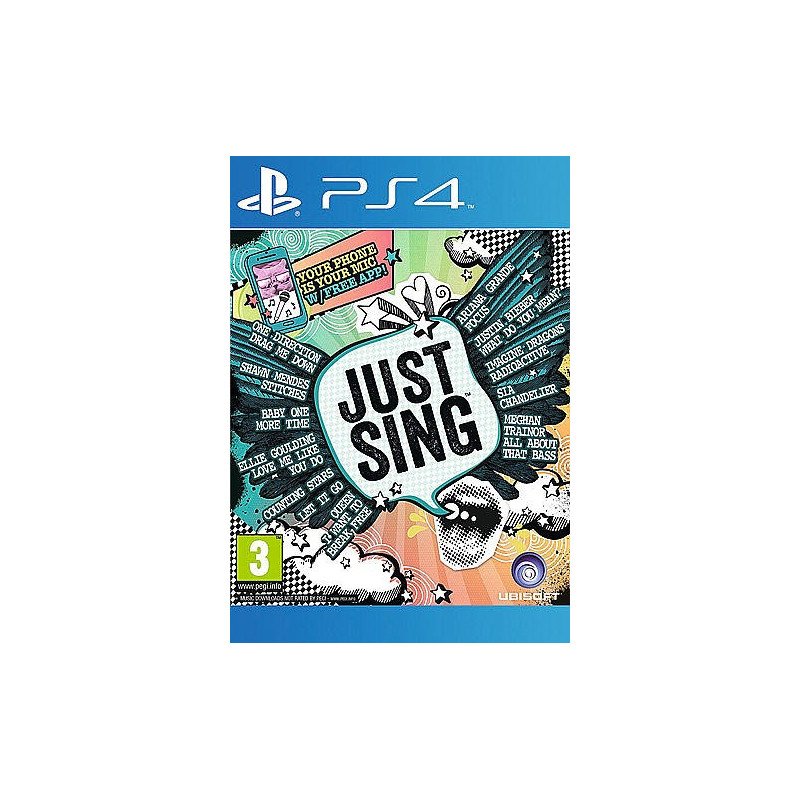 Spel & minispel - Just Sing till Playstation 4