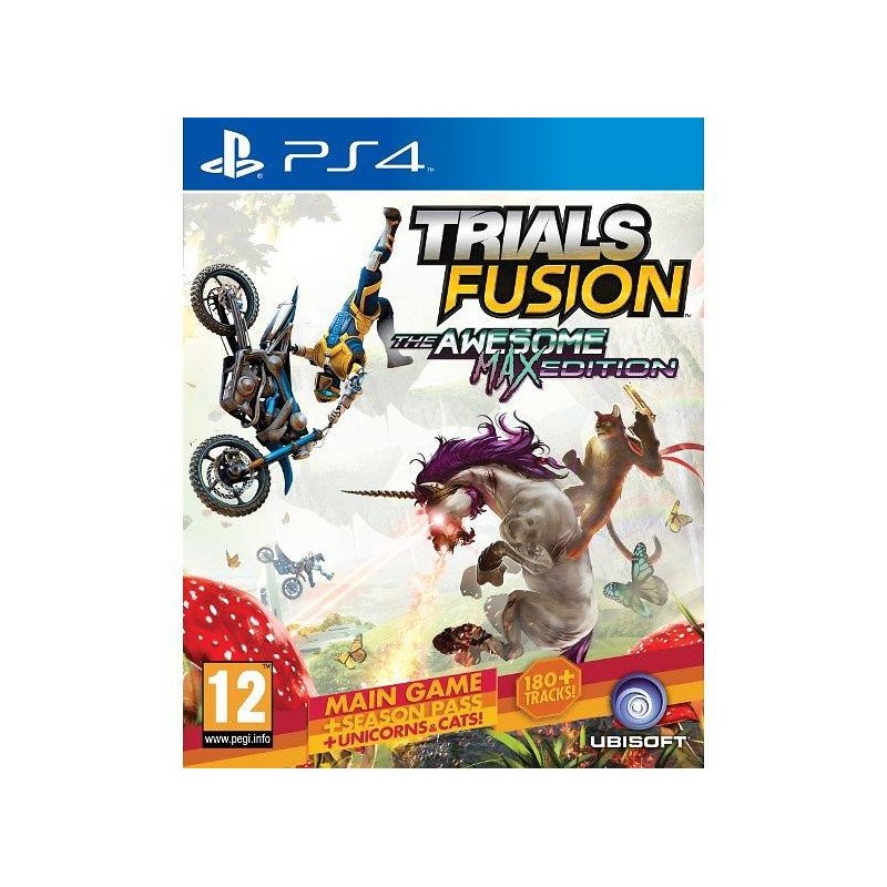 Spil & minispil - Trials Fusion: The Awesome MAX Edition til Playstation 4