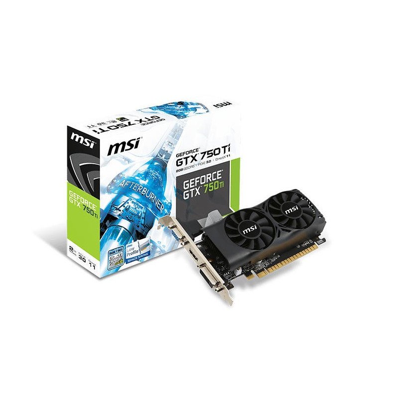 Komponenter - MSI GeForce GTX 750 Ti 2GB