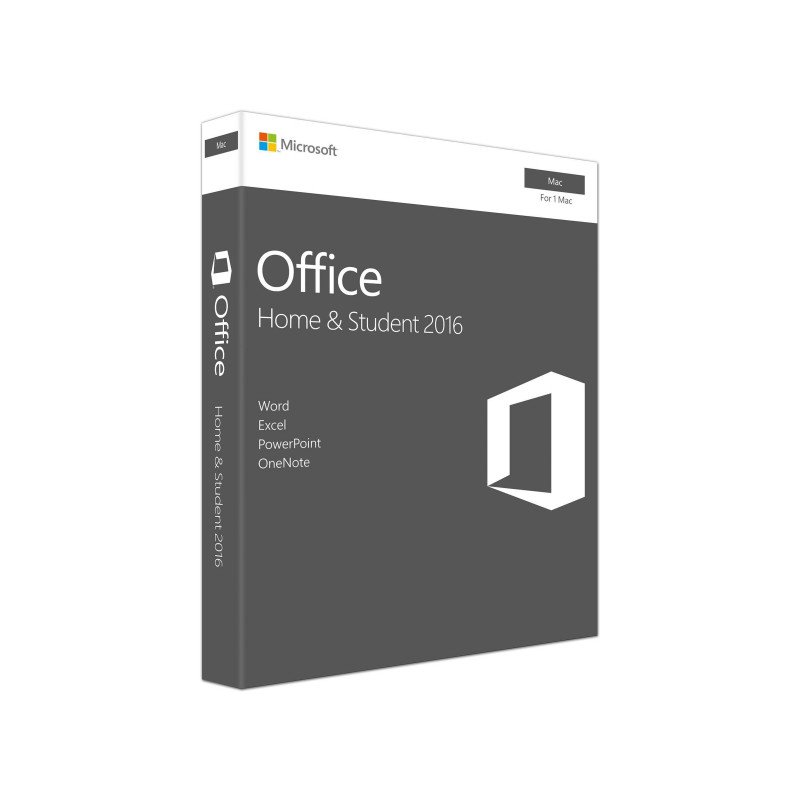 Microsoft Office - Microsoft Office 2016 Home & Student till Mac