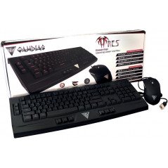 Gaming-tangentbord - Gamdias Ares Essential gaming-tangentbord och mus