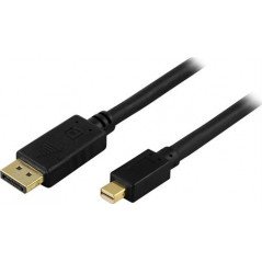 MiniDisplayPort til DisplayPort-kabel 2 meter
