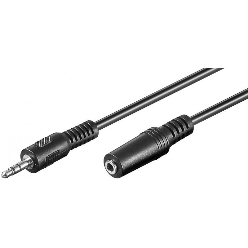 Kablar & adaptrar - Förlängningsljudkabel AUX 3.5 mm 3-Pol