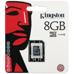 Minneskort - Kingston microSDHC 8GB (Klass 4)