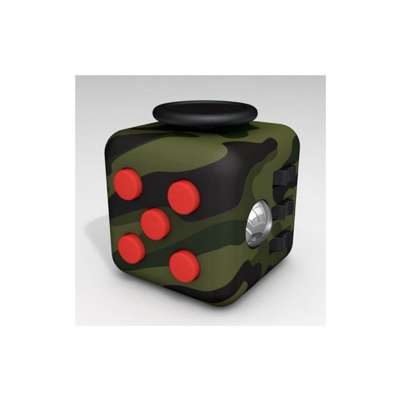 Fidget spinner & fidget cube - Fidget Cube kamouflage