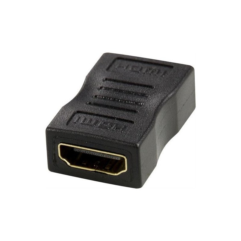 Skærmkabel & skærmadapter - HDMI-adapter til at forbinde to kabler sammen