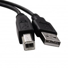 USB-kabel til printere - Skrivarkabel USB-A 2.0 till USB-B (bulk)