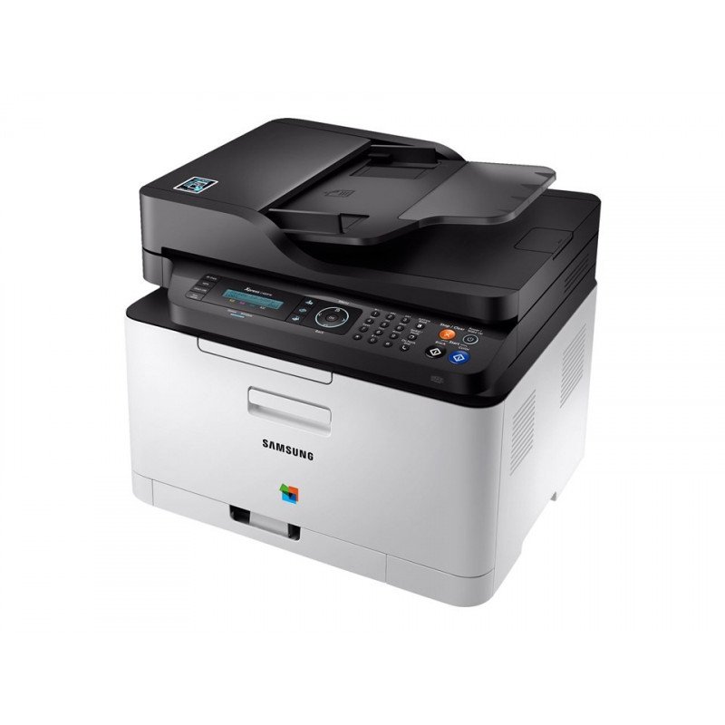 Laserskrivare - Samsung trådlös allt-i-ett färglaser med fax