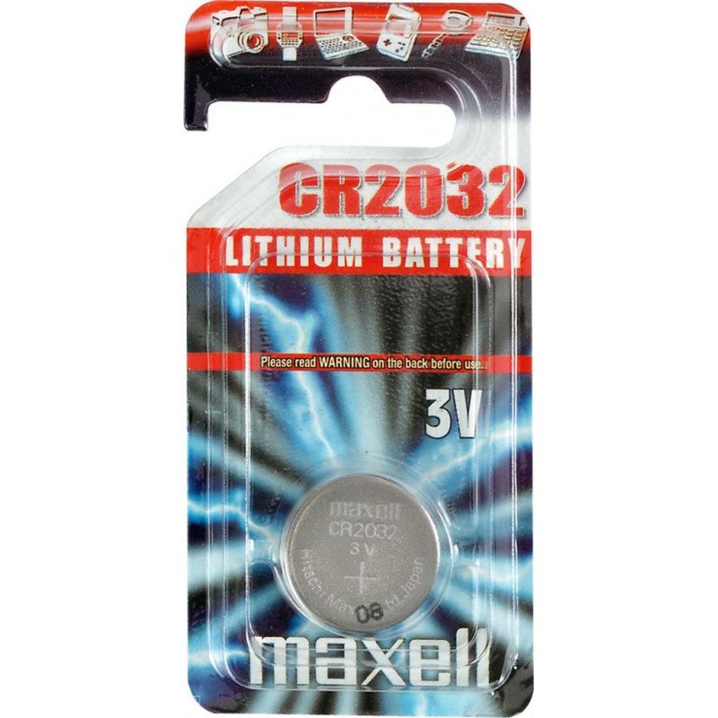 Batteri - Maxell CR2032 batteri 1-pack knappcellsbatteri