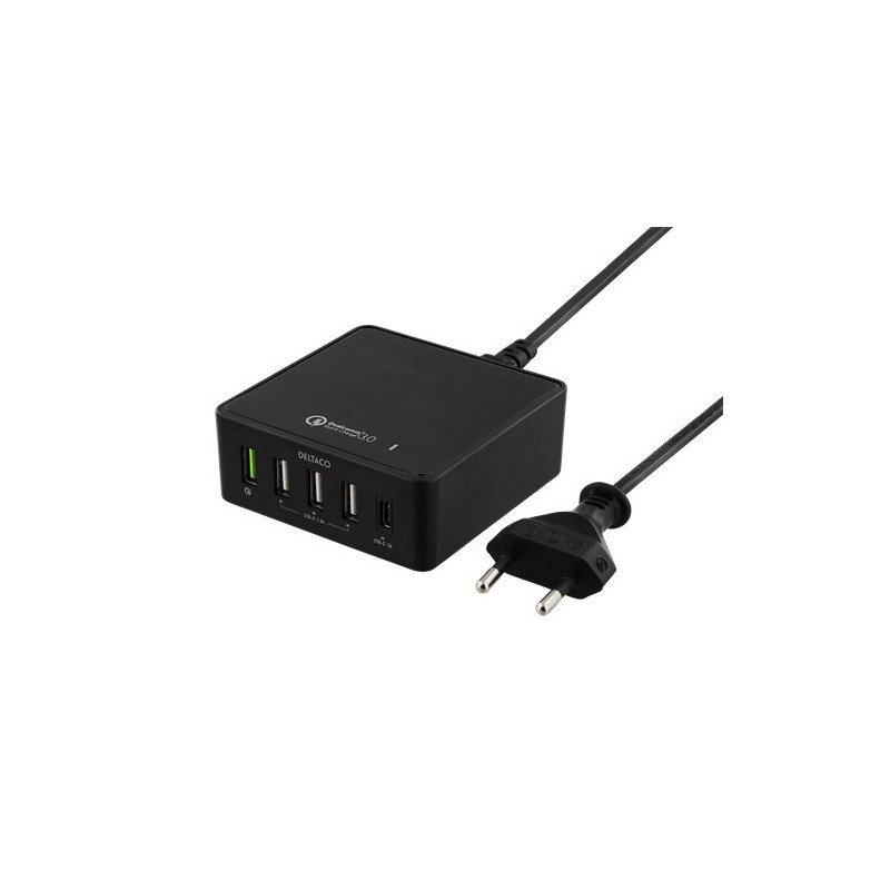 Chargers and Cables - 5-portars laddstation med USB-C och USB