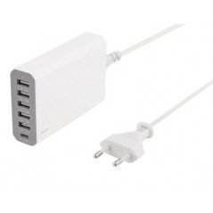Chargers and Cables - 6-portars laddstation med USB-C och USB