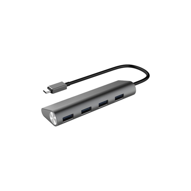 USB-kablar & USB-hubb - Winstar USB-C-hubb med 4 USB 3.1-portar