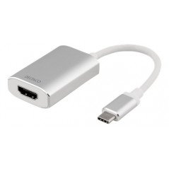 Skærmkabel & skærmadapter - USB-C till HDMI-adapter med USB-C-laddport