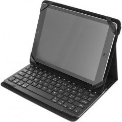 Etui med indbygget tastatur til 10" tablets